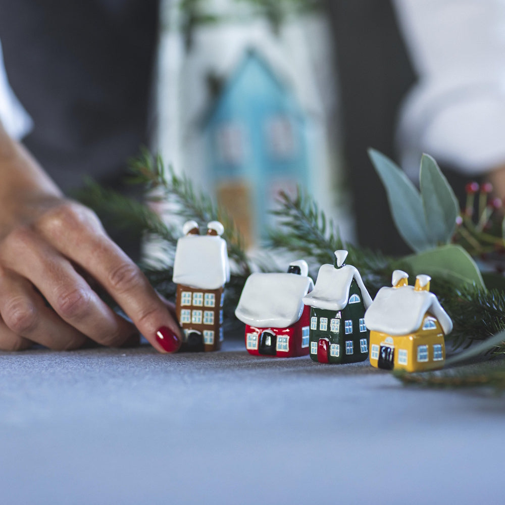 Naasgransgarden Winter House Decorations 4pcs