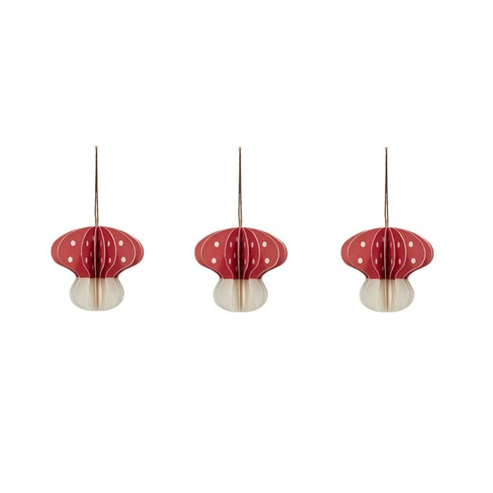 oyoy-christmas-mushroom-paper-ornament-3-pack