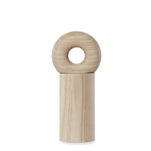 OYOY Hoop Wooden Salt & Pepper Grinder Light