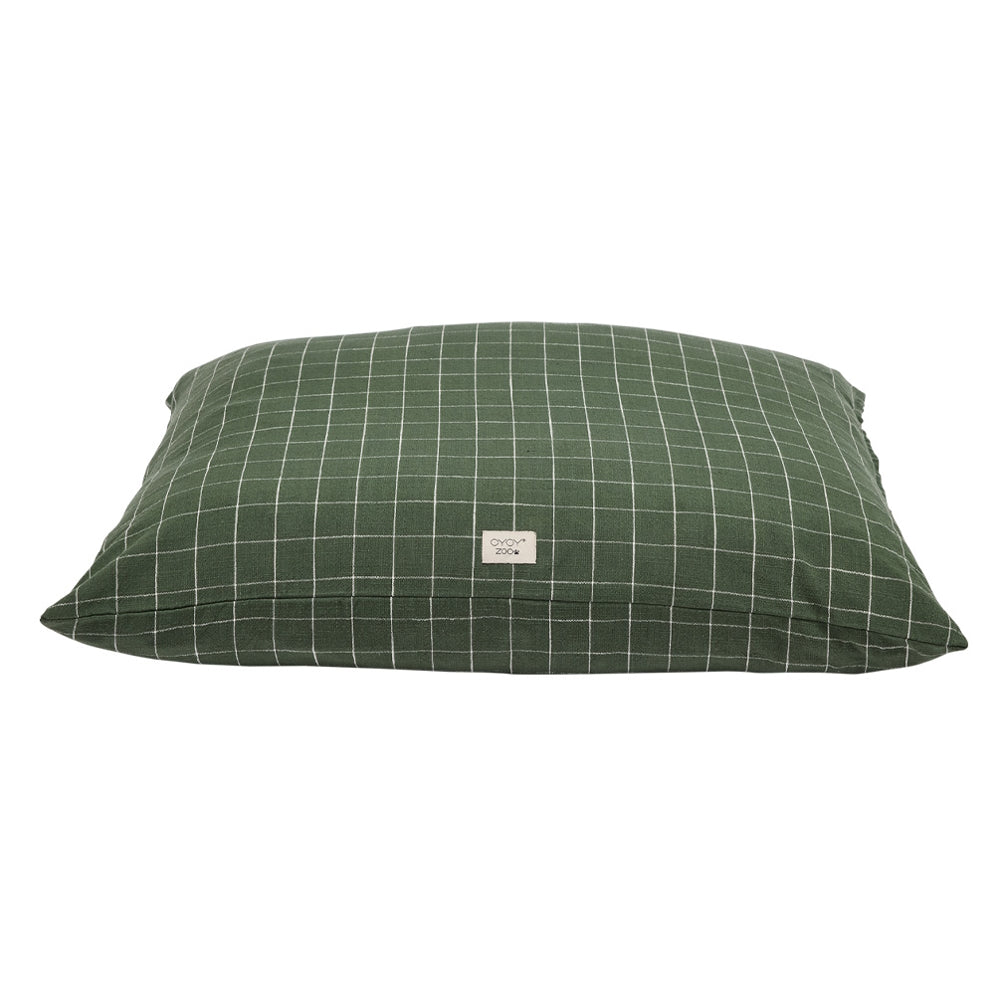 OYOY Kyoto Dog Cushion Medium Olive