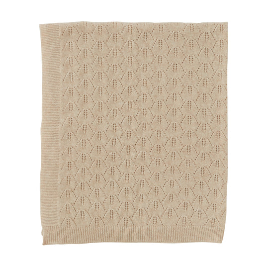 OYOY Lana Baby Blanket off-white