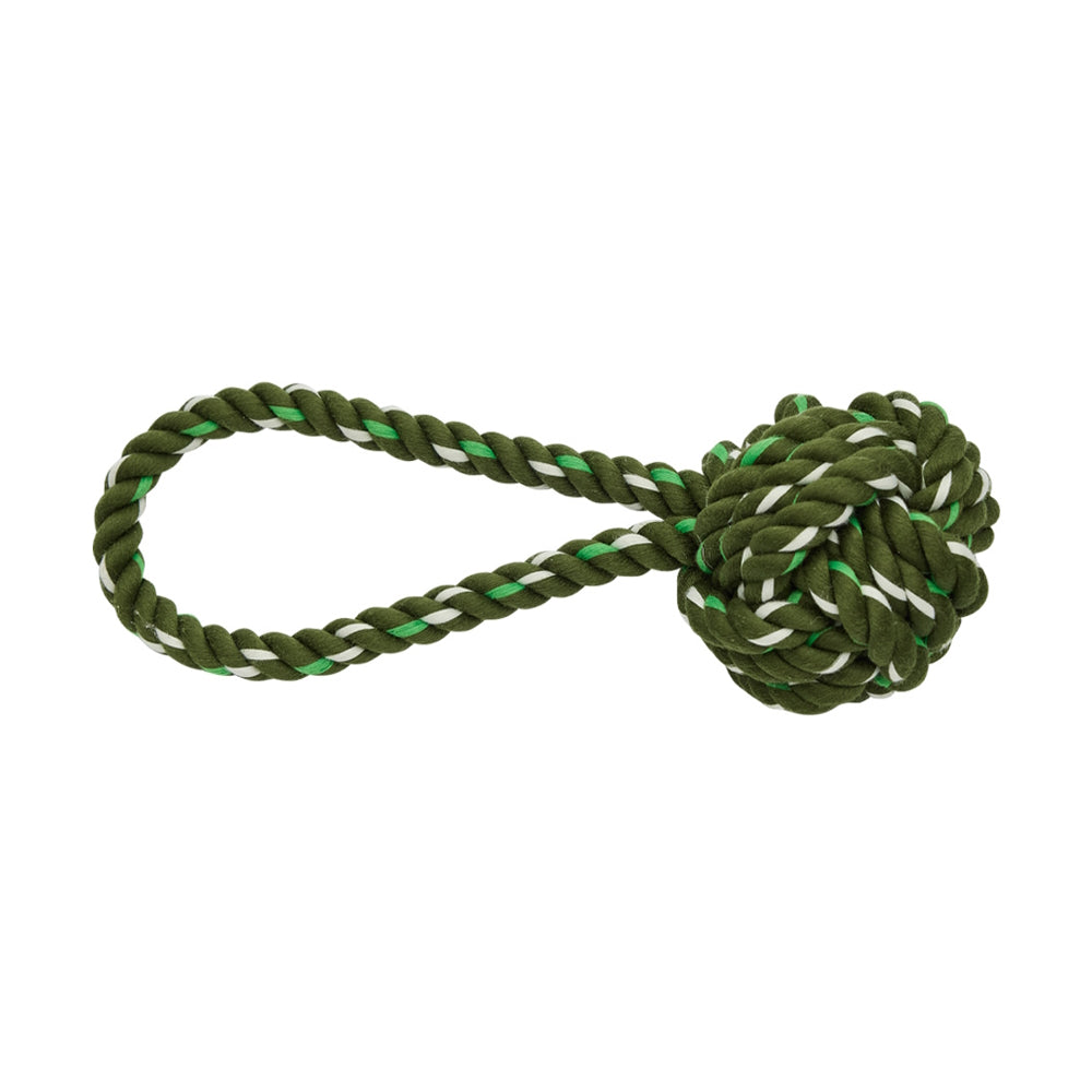 OYOY Otto Rope Dog Toy Olive