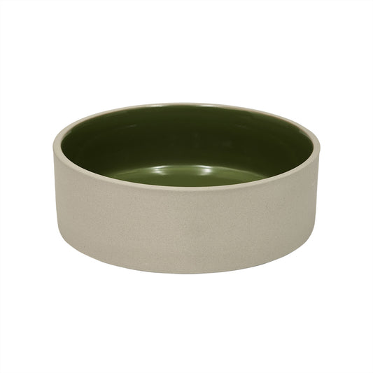 OYOY Sia Dog Bowl Green Medium