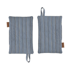 OYOY Striped Denim Potholder 2pack