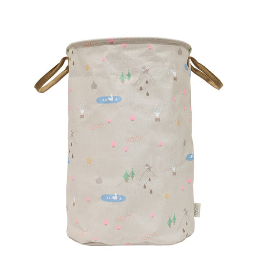 OYOY_Deer&Duck_Laundry_Basket