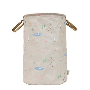OYOY Deer & Duck Storage Laundry Basket