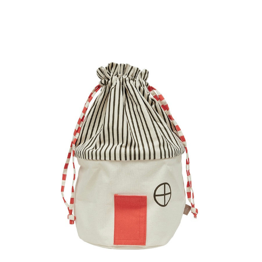 OYOY Koya Storage Basket Small Cherry Red