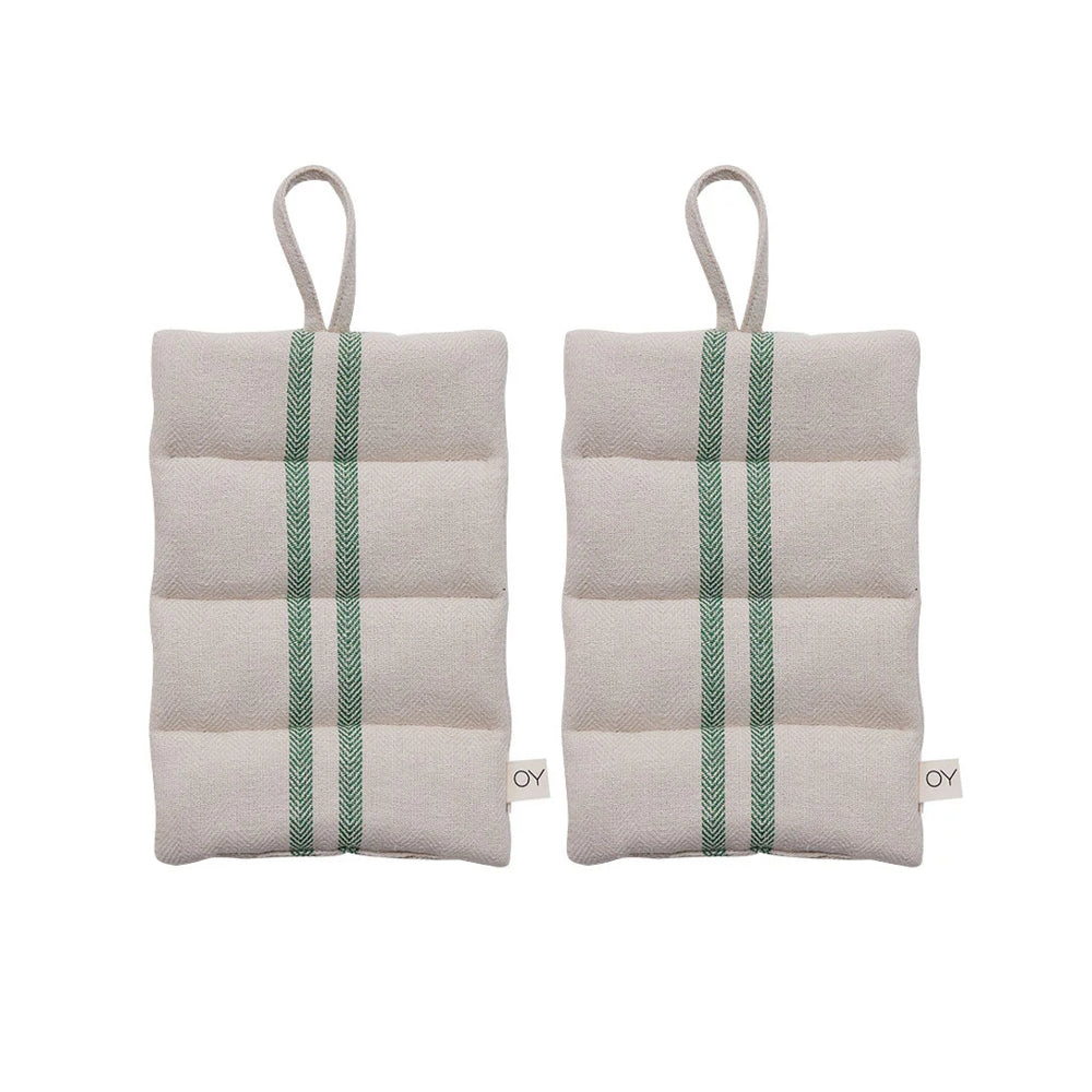 OYOY Linu Potholder 2pack Green