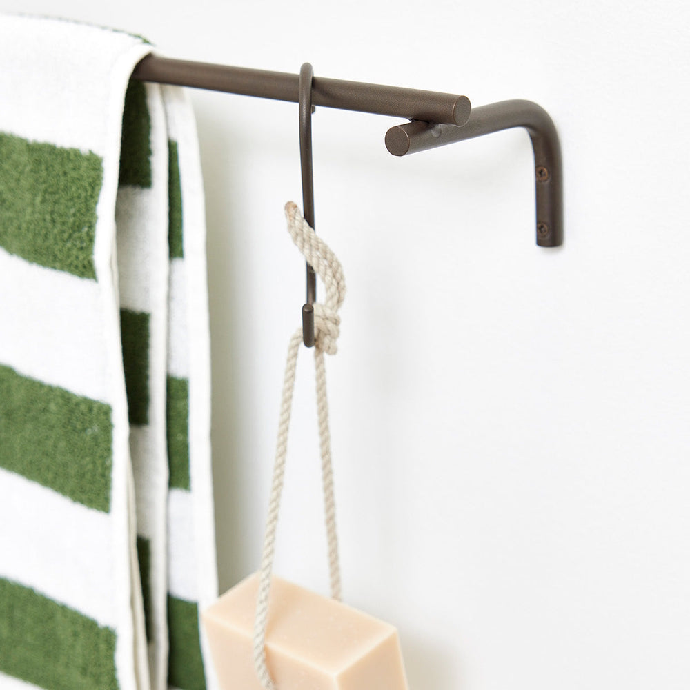 OYOY Pieni S Hook 3pk Browned Brass