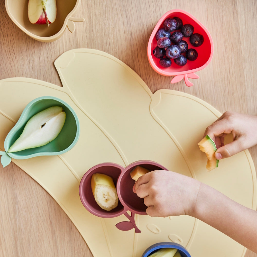 OYOY Strawberry & Cherry Snack Bowl
