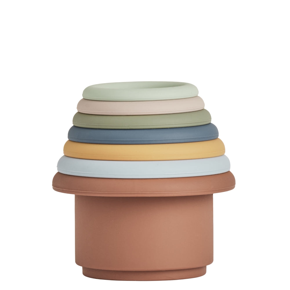 OYOY Tawa Stacking Cups Caramel