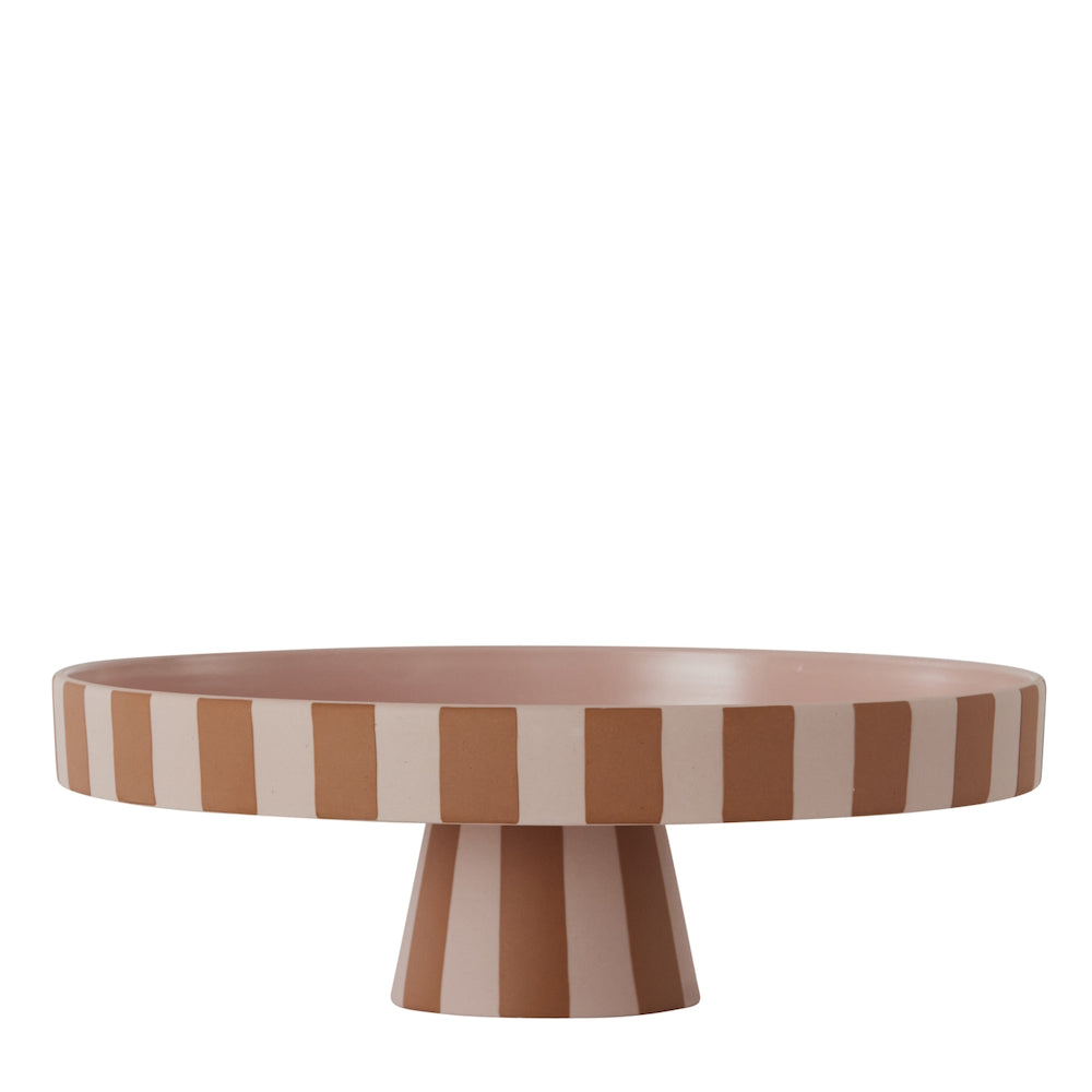 OYOY Toppu Tray Large Caramel-Rose