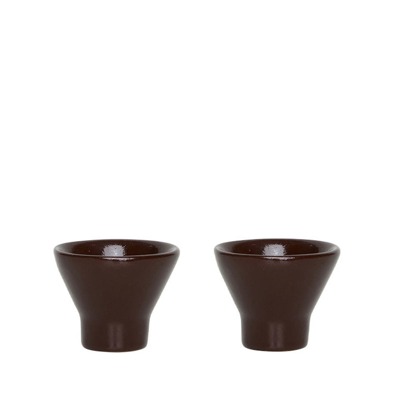 OYOY Yuka Egg Cup dark terracotta 2pk