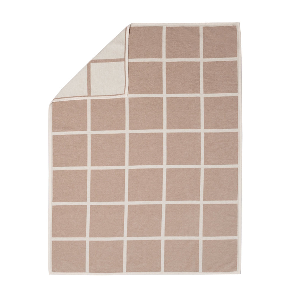 Pappelina Blanket Criss Beige