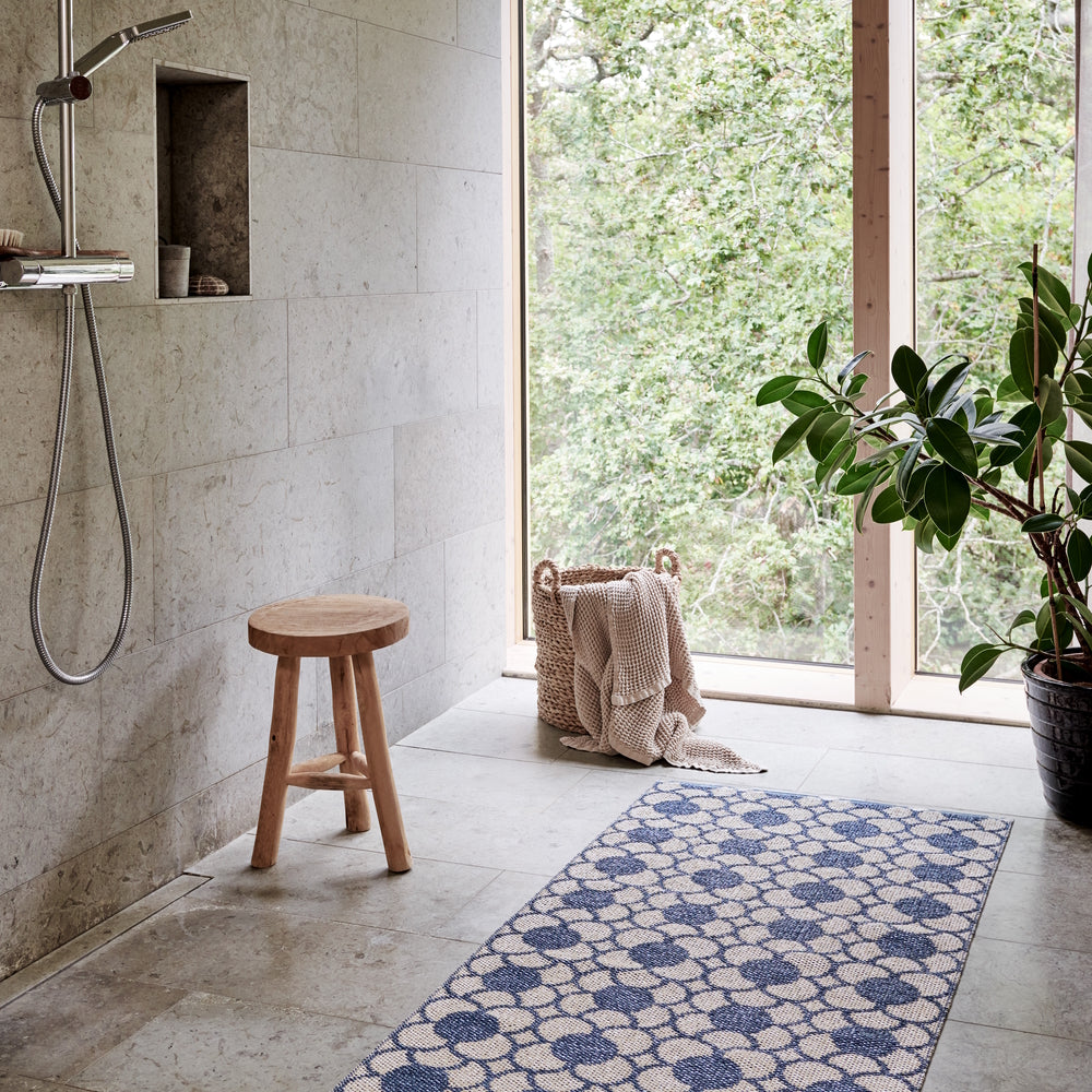 Pappelina Rug Anya River Blue