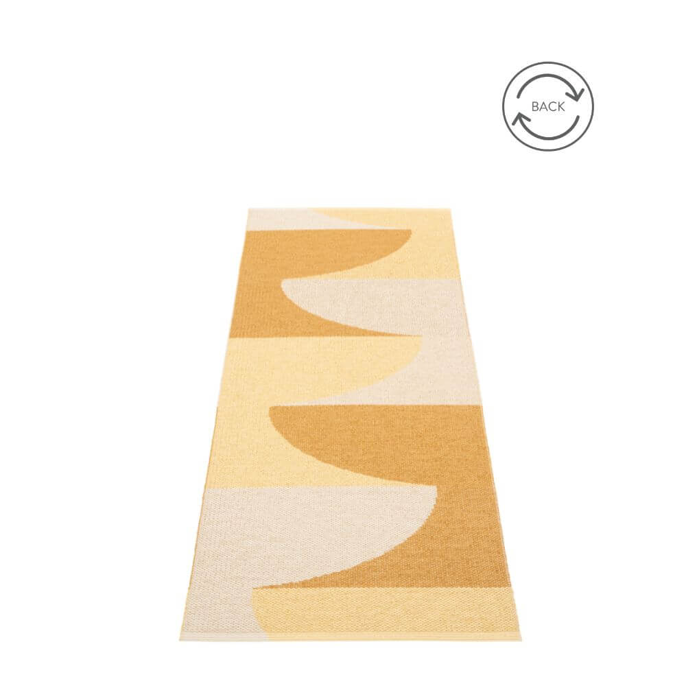 Pappelina Rug Hill Ochre