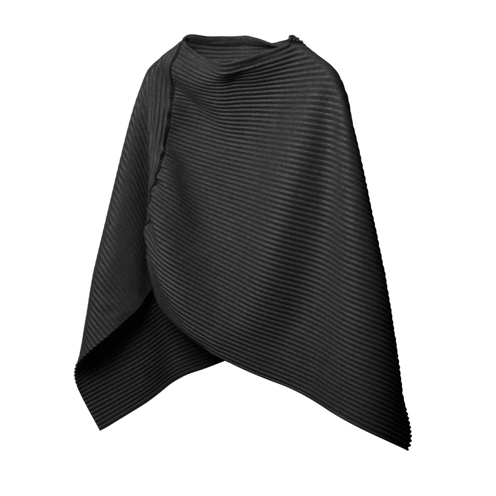 Pleece Poncho Black