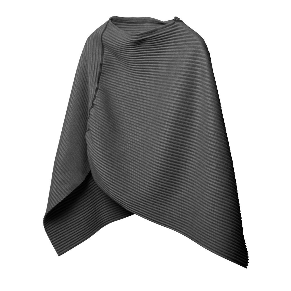 Pleece Poncho Dark Grey