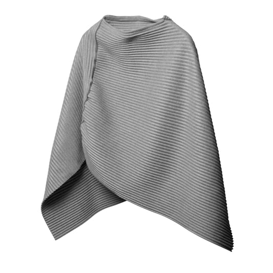 Pleece Poncho Light Grey