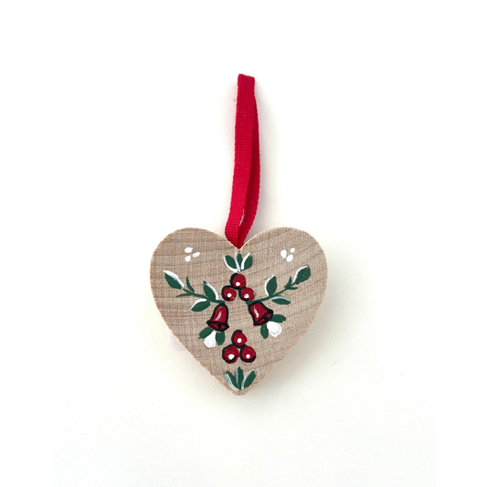 Heart Ornament Bells