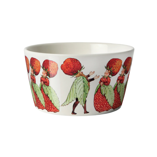 Design House Stockholm Elsa Beskow Bowl 500ml The Strawberry Family