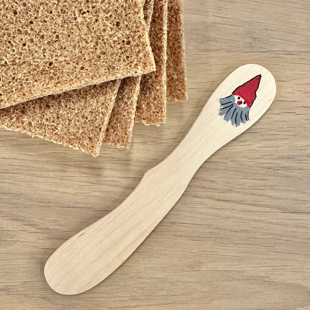 Butter Knife Santa Red