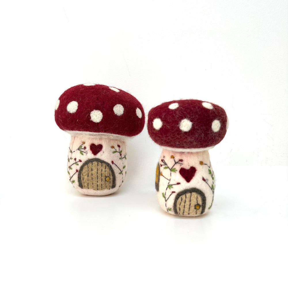 Gry & Sif Mushroom House Decoration Big