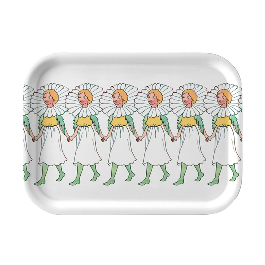 Design House Stockholm Elsa Beskow Tray 20x27 Marguerite
