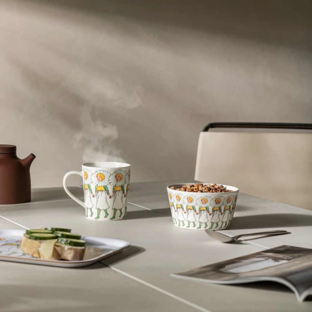Design House Stockholm Elsa Beskow Tray 20x27 Marguerite