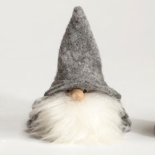 Santa Edvin Large Grey Cap