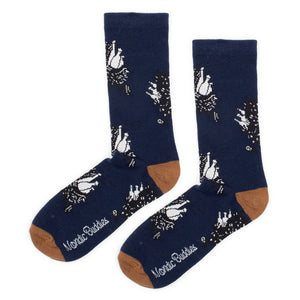 Moomin Stinky Mens Socks Blue