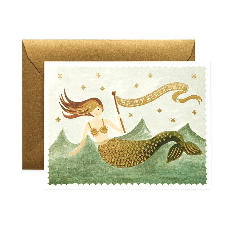 RiflePaperCo-vintage-mermaid-birthday-card