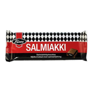 Fazer Salmiakki Chocolate 100g