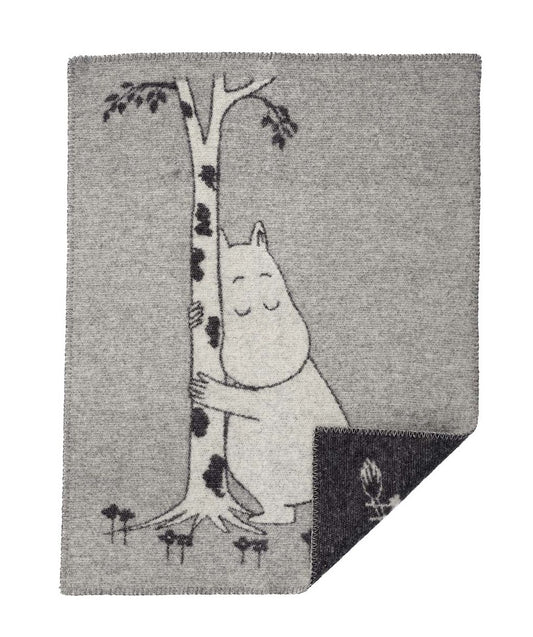 Klippan Moomin Tree Hug Organic Wool Baby Blanket