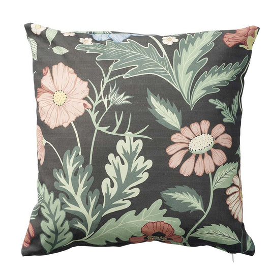 Klippan Bloom Cotton Cushion Cover Asphalt
