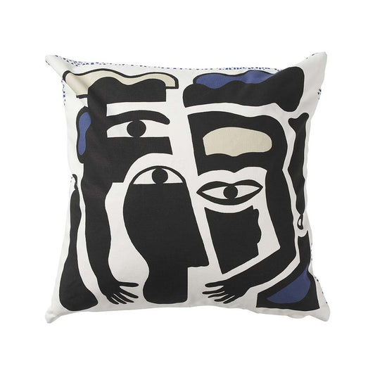 Klippan-dotty-faces-cotton-cushion-cover