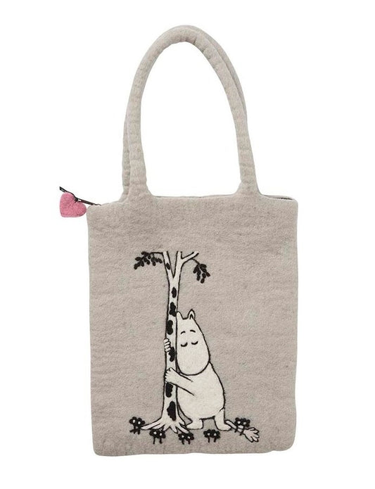 Klippan-moomin-hand-felted-tree-hug-bag