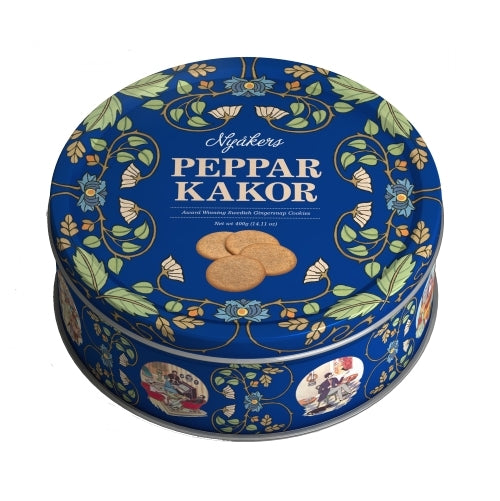 Gingersnaps blue tin 400g