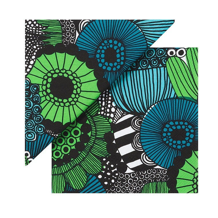 Marimekko-siirtolapuutarha-green-cocktail-napkin