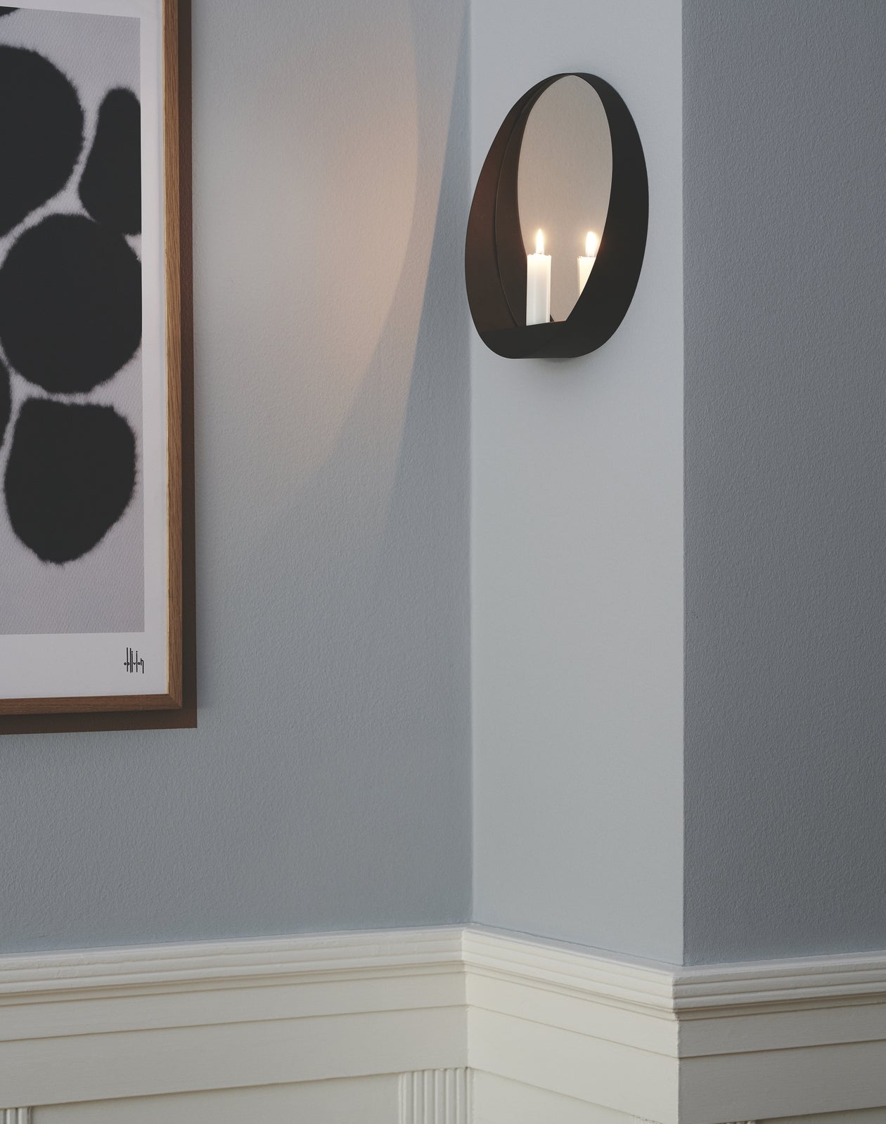Gejst-glim-candle-mirror-round
