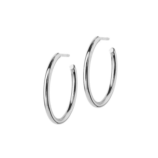 Hoops Earrings Medium steel
