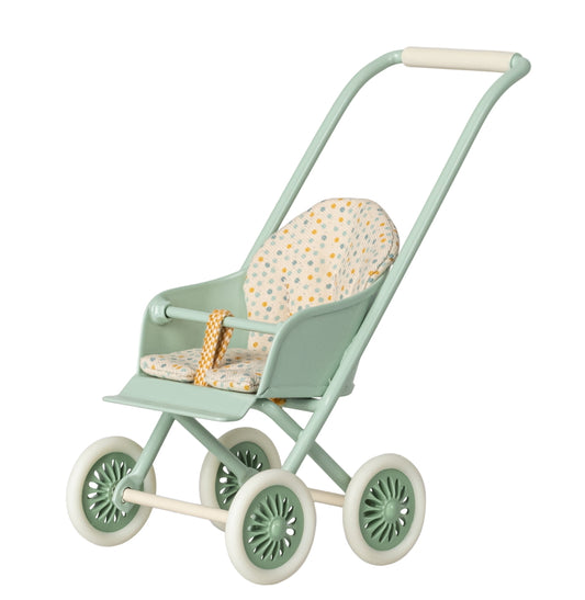 maileg-stroller-micro-mint