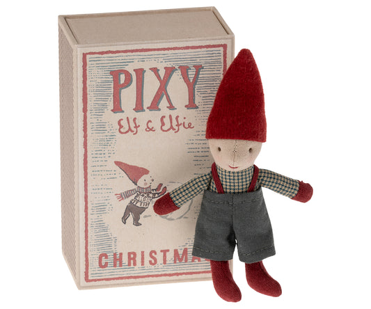 Maileg Pixy Elf in Matchbox