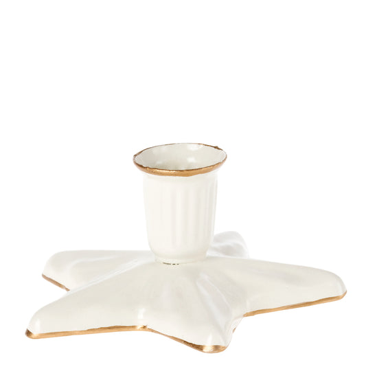 Maileg Star Candle Holder off-white
