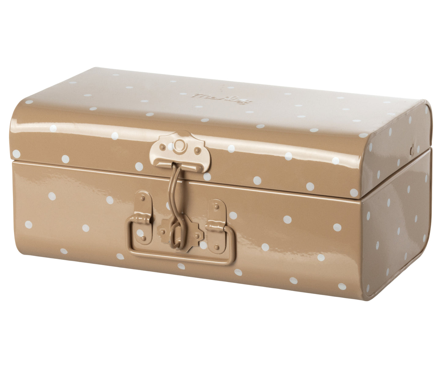 Maileg Storage Suitcase Small rose & dots