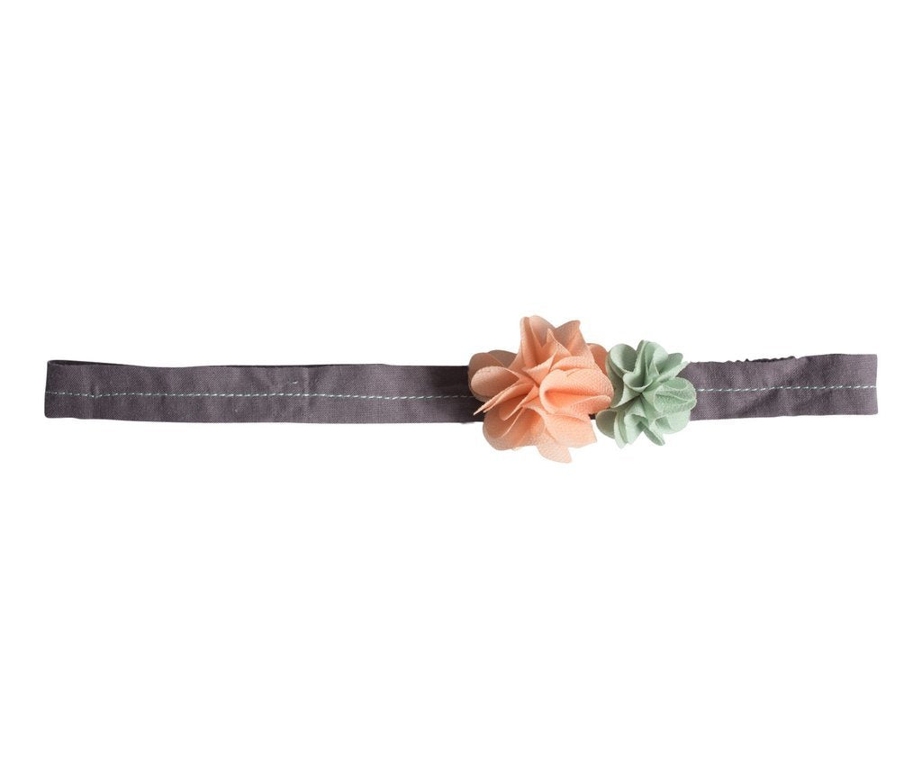 maileg-hair-band-fluff-flower-rose-green