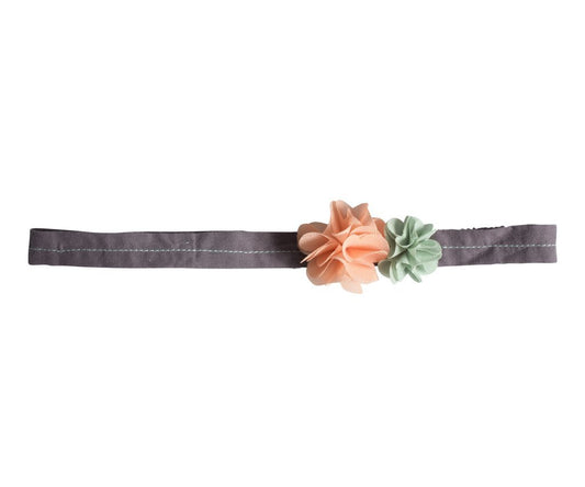 Maileg Hair Band Fluff Flower rose-green