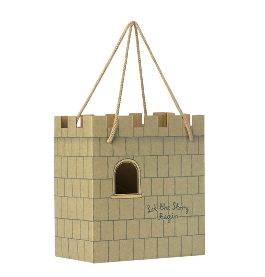 Maileg Gift Bag Castle Mint