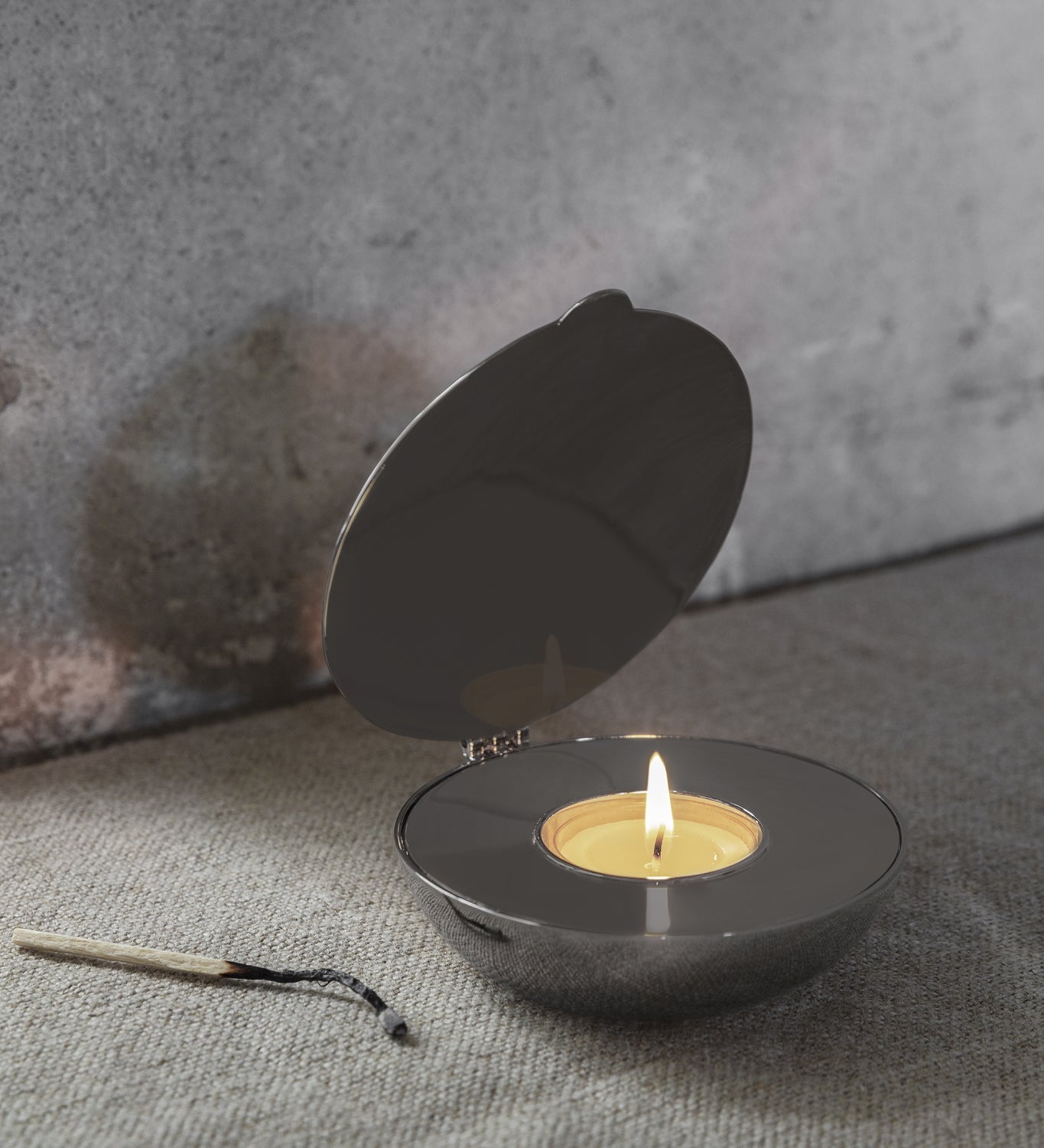 DesignHouseStockholm-shell-votive-nickel