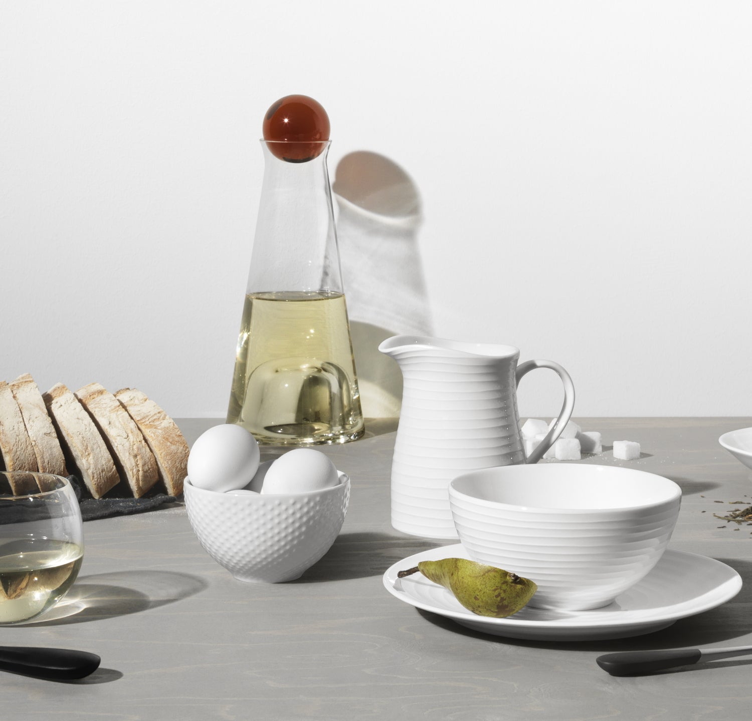 DesignHouseStockholm-blond-small-bowl-300ml-white-stripe